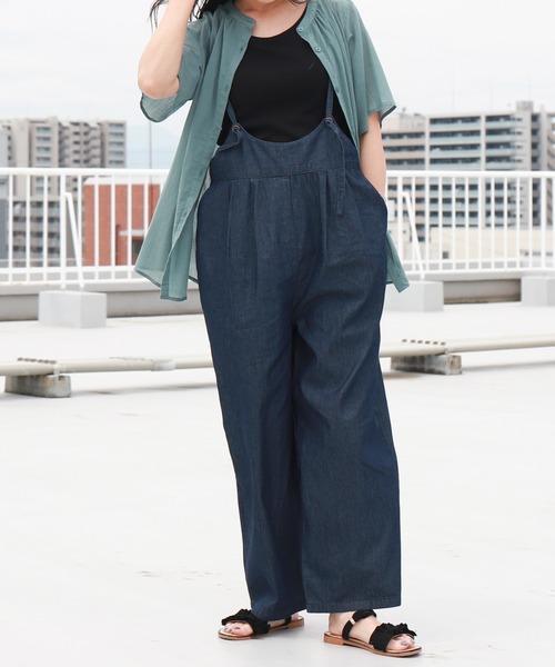 libelle more（リベル モア） サロペット オーバーオール ポケット付き