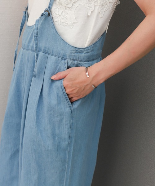 libelle more（リベル モア） サロペット オーバーオール ポケット付き