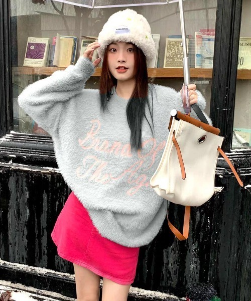 DIAVEL 「DIAVEL」 長袖ニット M ピンク レディース : ZOZOTOWN Yahoo