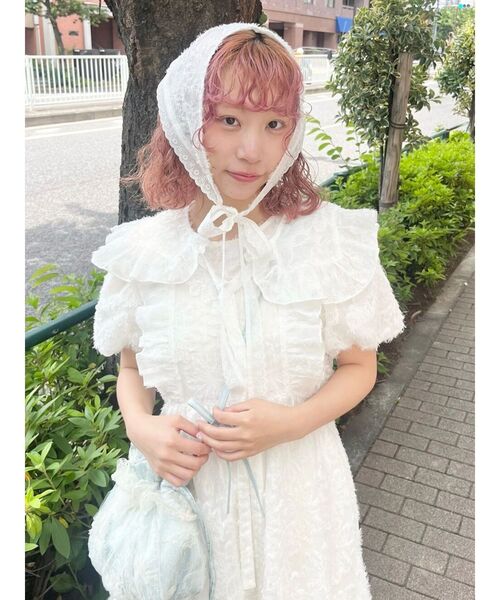 merry jenny（メリージェニー） flowerジャガードヘッドドレス