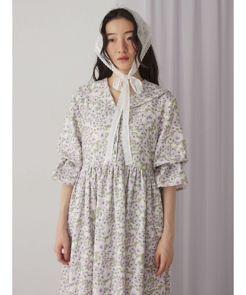 merry jenny（メリージェニー） flowerジャガードヘッドドレス