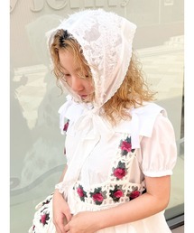 merry jenny（メリージェニー） flowerジャガードヘッドドレス