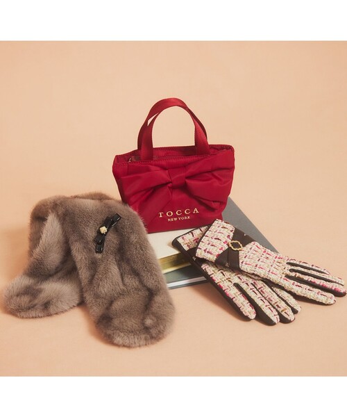 TOCCA（トッカ） 手袋 TWEED GLOVES 手袋 レディース : ZOZOTOWN Yahoo