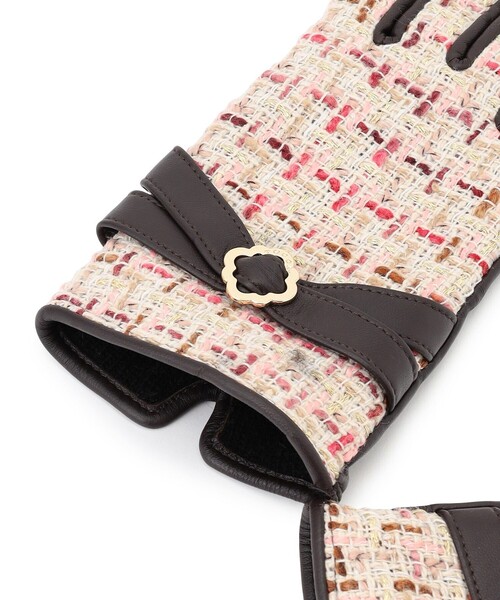 「タグ付き未使用品」TOCCA ツイードグローブ ブラック TOCCA（トッカ） 手袋 TWEED GLOVES 手袋 レディース : ZOZOTOWN Yahoo