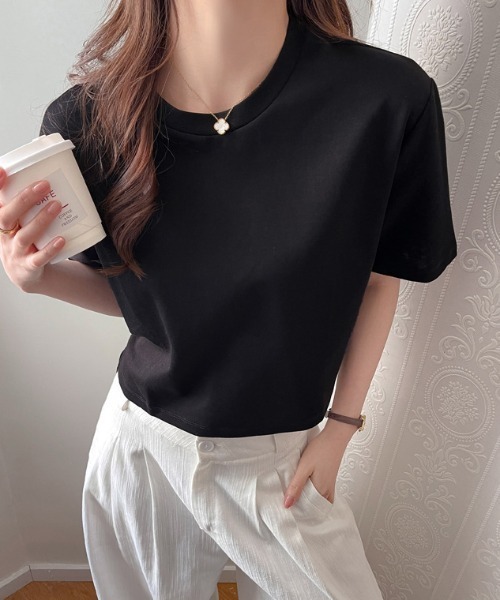 deux amour tシャツ クルーネック半袖Tシャツ レディース : ZOZOTOWN