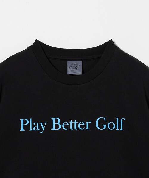 ユナイテッドアローズゴルフ Tシャツ ブラック Lサイズ COOL CLUBS UNITED ARROWS GOLF（ユナイテッドアローズゴルフ） tシャツ 「別注
