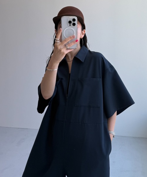 wee9s オールインワン wee9s オールインワン half sleeve zip all in one / ハーフ