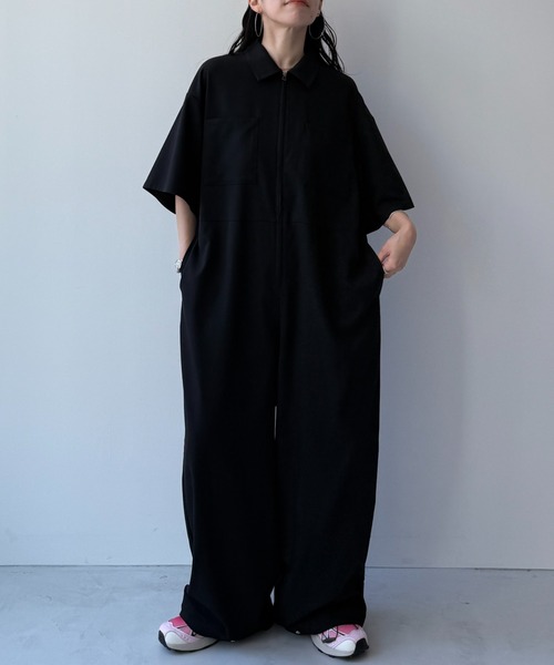 wee9s オールインワン half sleeve zip all in one / ハーフ