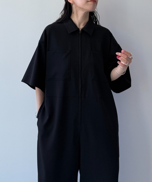 wee9s オールインワン half sleeve zip all in one / ハーフ
