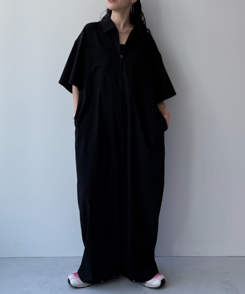 wee9s オールインワン half sleeve zip all in one / ハーフ