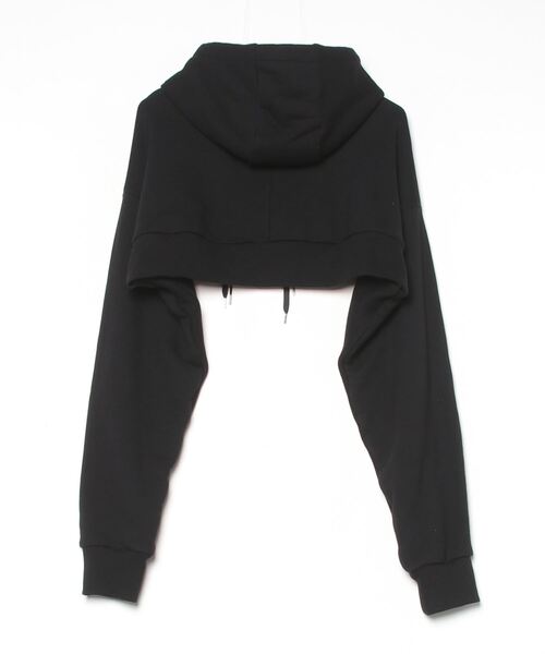 美品　アンスリード un3D. プルオーバーパーカー UN3D.（アンスリード） プルオーバーパーカー FREE ブラック