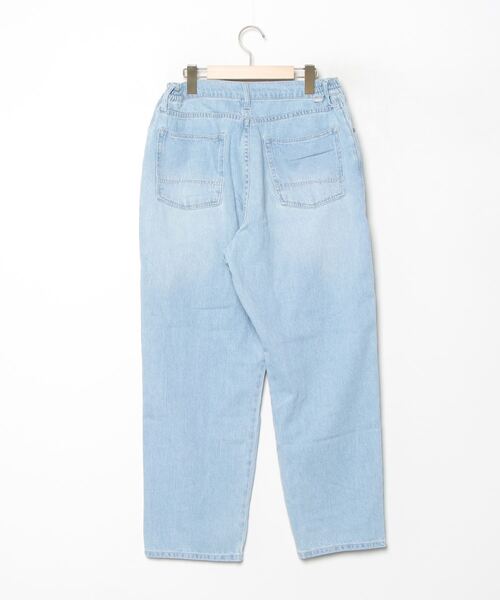 「BAYFLOW」 加工デニムパンツ 3 ブルー メンズ