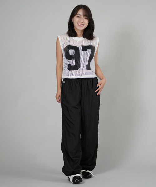 PUMA（プーマ） タンクトップ ノースリーブ ROSE RELAXED MESH TOP