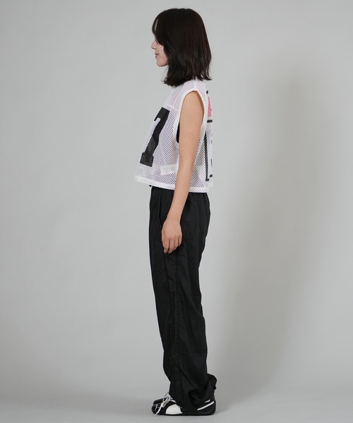 トップス PUMA X ROSE Relaxed Mesh Top S プーマ PUMA プーマ x ロゼ リラックスド メッシュ トップ（PUMA x