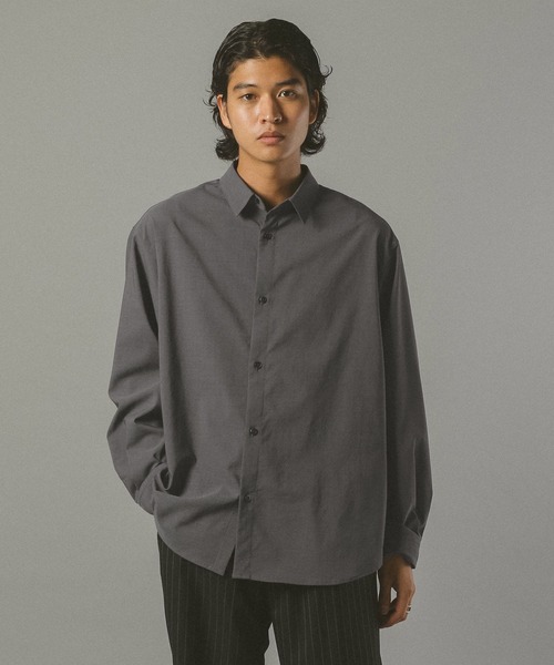 45rpm　日本製　レギュラーカラー　ゆったり　コットンシャツ RAGEBLUE（レイジブルー） シャツ RELAX COMFORTABLE SHIRTS