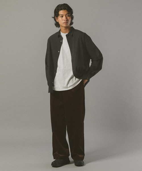【ブラック】4WAYコンフォートレギュラーカラーシャツ 4WAYコンフォートレギュラーカラーシャツ / HIGH STREET（ハイ