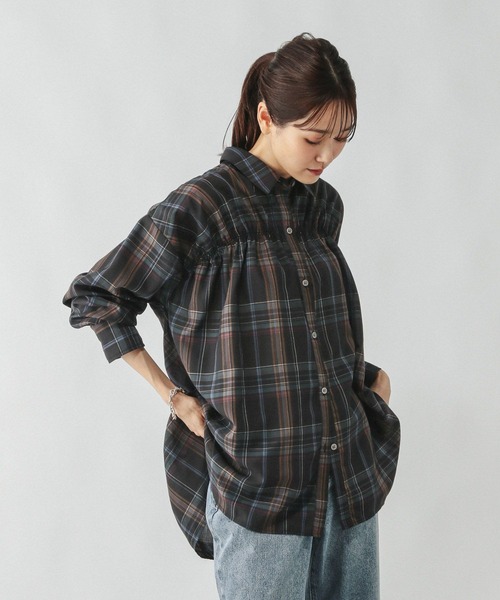 ブラウス シャツ アソートシャーリングシャツ/579505 レディース | GLOBAL WORK | 02