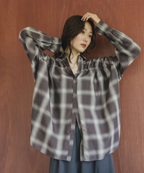 ブラウス シャツ アソートシャーリングシャツ/579505 レディース | GLOBAL WORK | 10