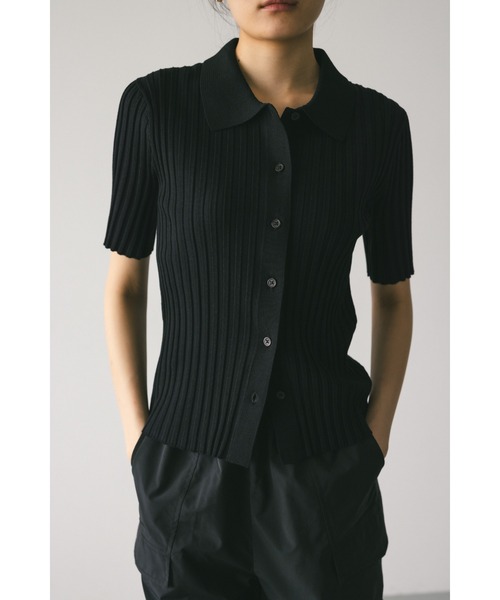 「STYLEMIXER」 7分袖ニットカーディガン FREE ベージュ レディース_画像3