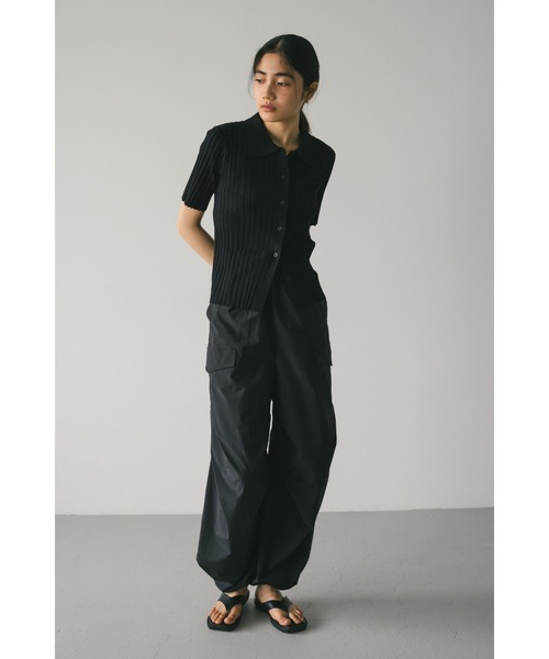 「STYLEMIXER」 7分袖ニットカーディガン FREE ベージュ レディース_画像4