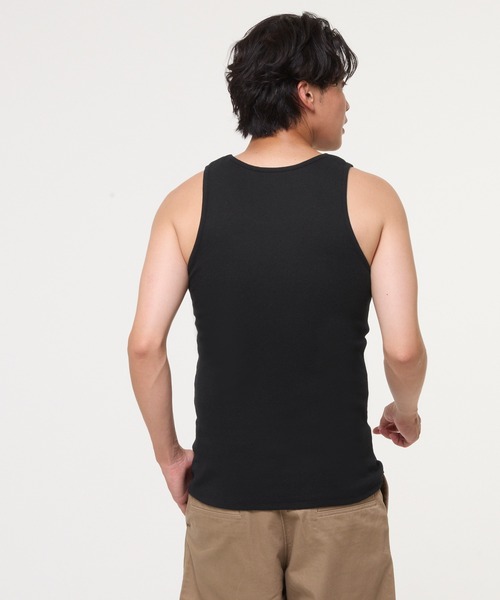 tシャツ 「M-2XL対応」パックヘビーウェイトリブタンクトップ メンズ | coca | 05