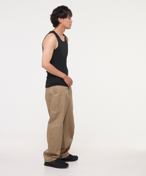 tシャツ 「M-2XL対応」パックヘビーウェイトリブタンクトップ メンズ | coca | 06