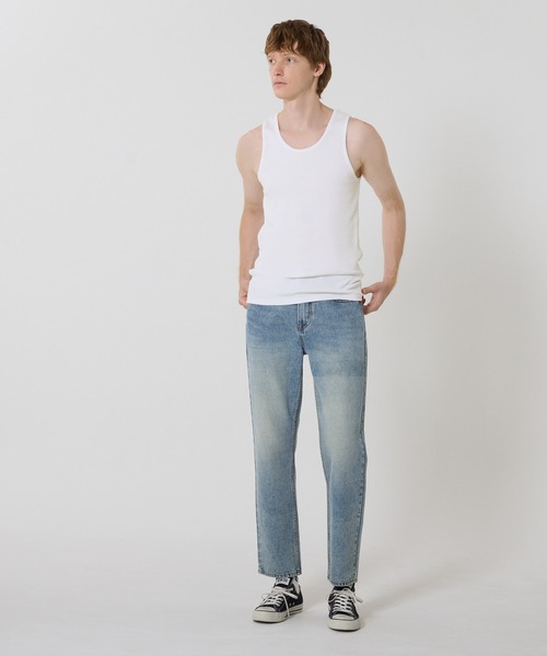 tシャツ 「M-2XL対応」パックヘビーウェイトリブタンクトップ メンズ | coca | 09