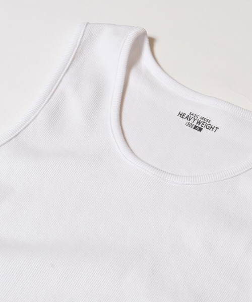 tシャツ 「M-2XL対応」パックヘビーウェイトリブタンクトップ メンズ | coca | 14