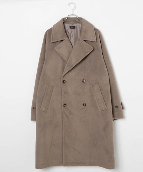 「LUCY」 チェスターコート MEDIUM ベージュ メンズ_画像2