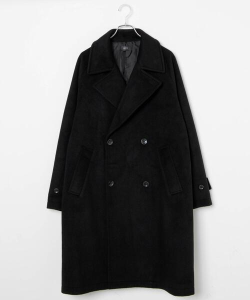 「LUCY」 チェスターコート MEDIUM ベージュ メンズ_画像3