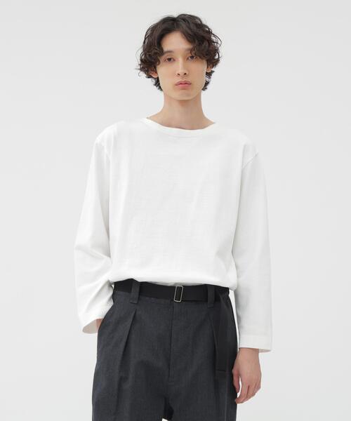 MHL.（エムエイチエル） tシャツ DRY COTTON JERSEY TOP メンズ