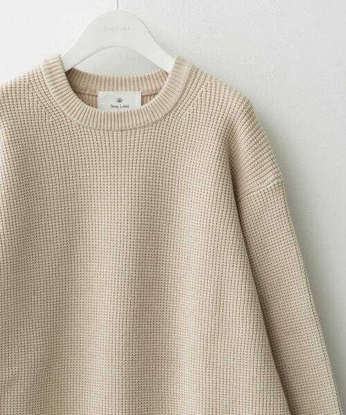 URBAN RESEARCH Sonny Label セーター ニット ウォッシャブルワッフル