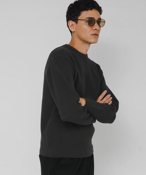 URBAN RESEARCH Sonny Label セーター ニット ウォッシャブルワッフル