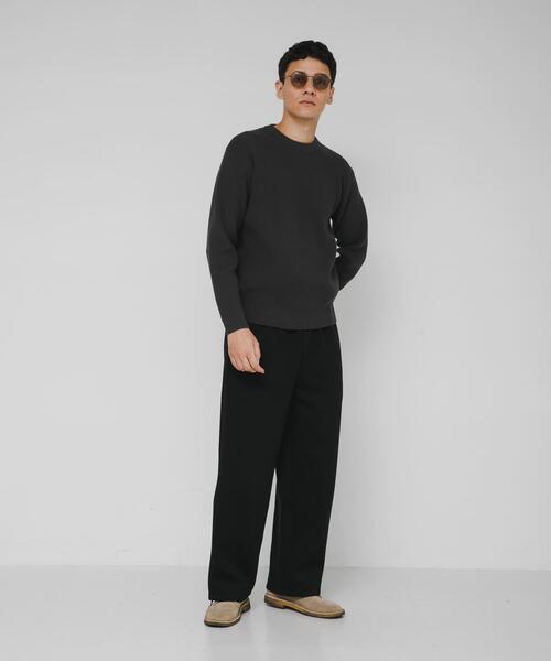 URBAN RESEARCH Sonny Label セーター ニット ウォッシャブルワッフル