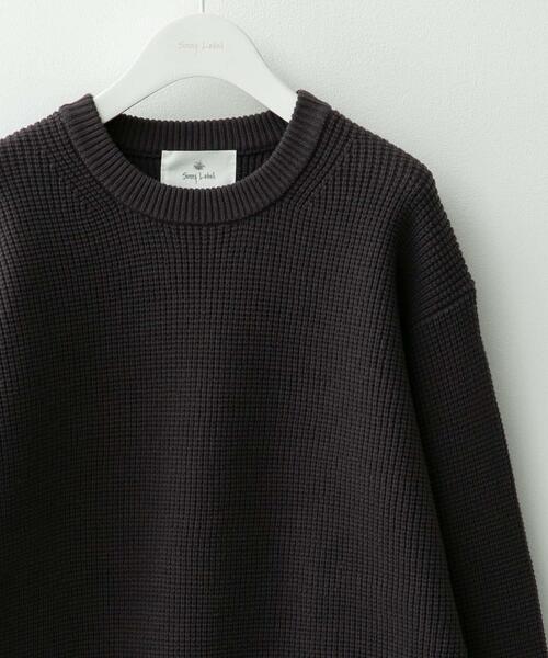 URBAN RESEARCH Sonny Label セーター ニット ウォッシャブルワッフル