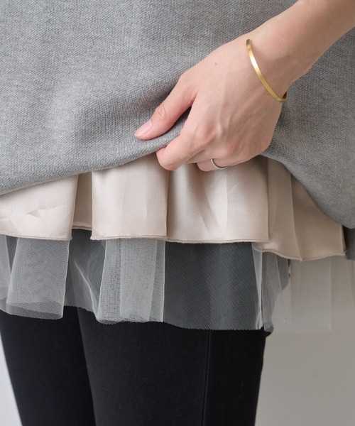 BEARDSLEY（ビアズリー） 長袖ニット - ベージュ レディース