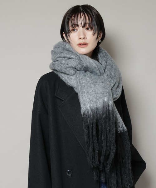 NANO universe（ナノ・ユニバース） マフラー ストール ボリューム