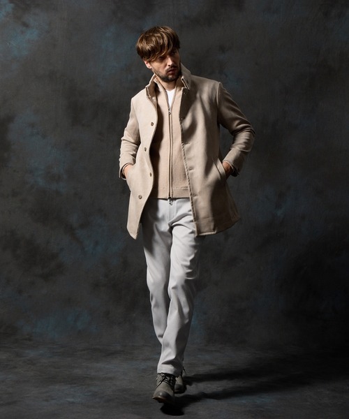 HIDEAWAYS NICOLE（ハイダウェイ ニコル） コート ジャケット マイクロ