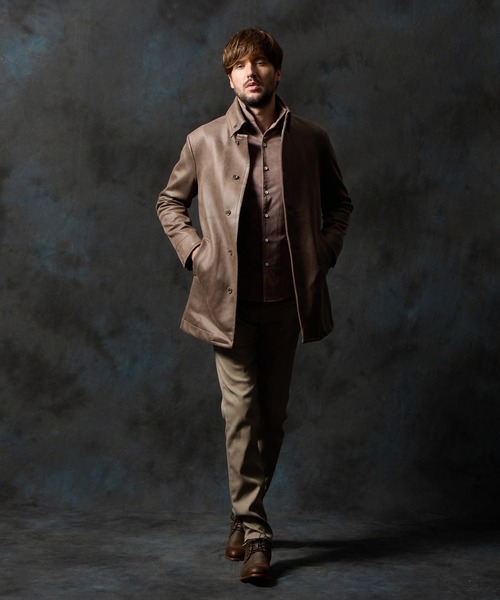 HIDEAWAYS NICOLE（ハイダウェイ ニコル） コート ジャケット マイクロ