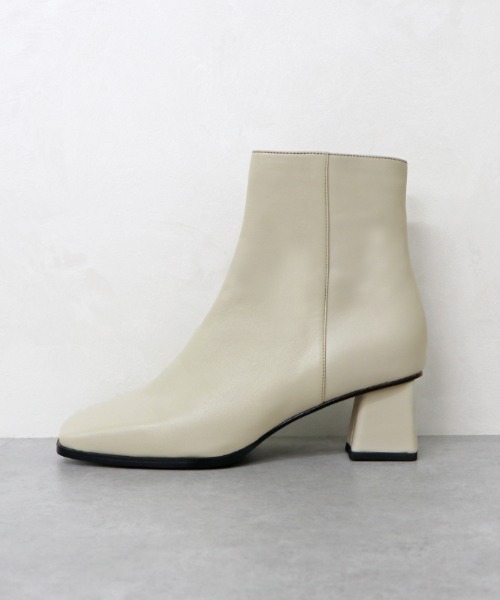 「NICAL」 ショートブーツ L グレー レディース_画像3