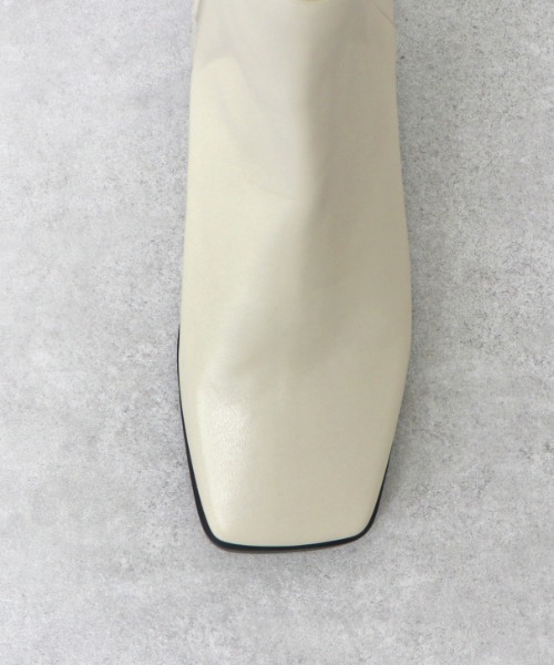 「NICAL」 ショートブーツ L グレー レディース_画像4