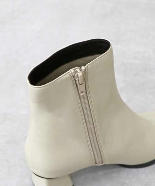 「NICAL」 ショートブーツ L グレー レディース_画像6
