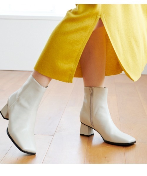 「NICAL」 ショートブーツ L グレー レディース_画像8