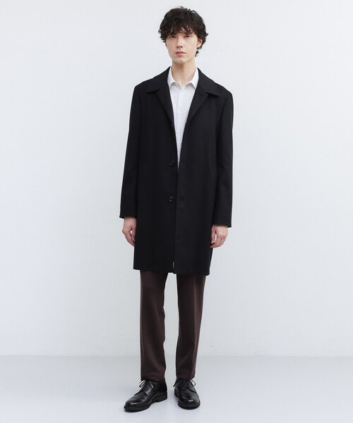 TAKEO KIKUCHI（タケオキクチ） ステンカラーコート コート カシミヤ