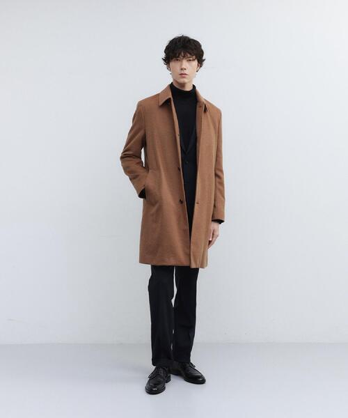 TAKEO KIKUCHI（タケオキクチ） ステンカラーコート コート カシミヤ