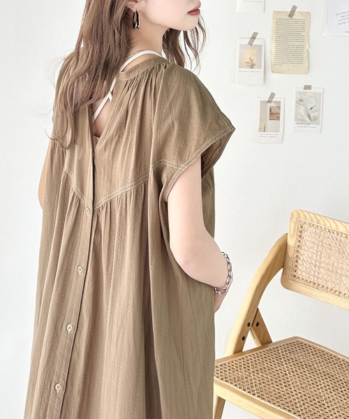 [classicalelf] короткий рукав One-piece MEDIUM черный женский 