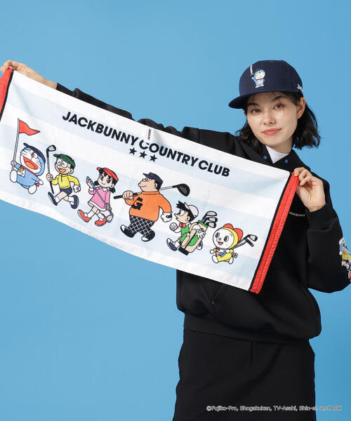Jack Bunny!!（ジャックバニー） ゴルフ 「ドラえもん」タオル メンズ
