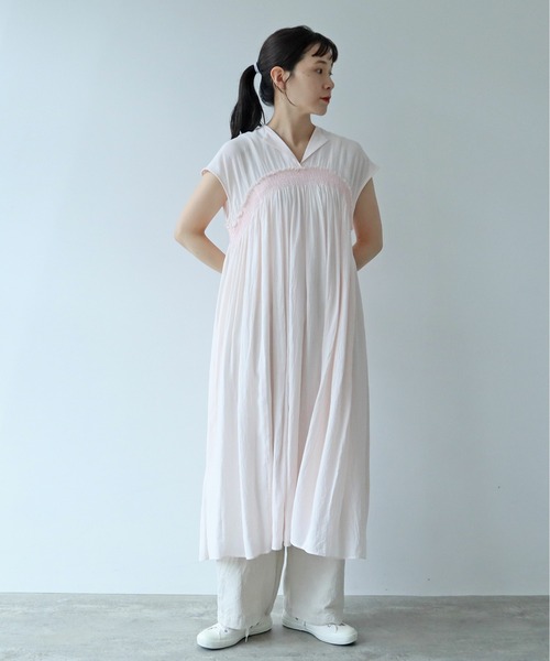 「yuni」 ノースリーブワンピース FREE ブラック レディース_画像2