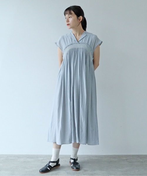 「yuni」 ノースリーブワンピース FREE ブラック レディース_画像5