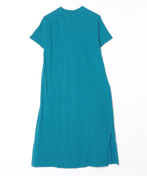 「note et silence 」 半袖ワンピース FREE ブルー レディース_画像2